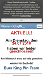 Mobile Screenshot of kingpin-bowling.de